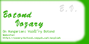 botond vozary business card